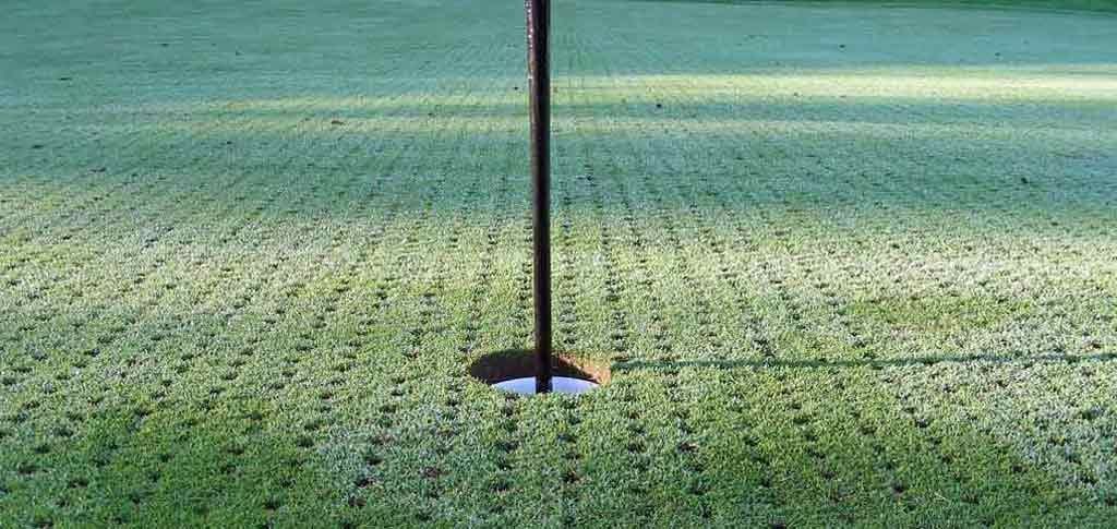 Greens are Being Aerated Today and Tomorrow